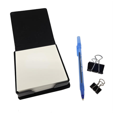 Llama Christmas PU Leather Note Paper Holder-2