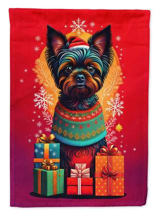 Affenpinscher Holiday Christmas Garden Flag-0