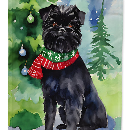 Affenpinscher Christmas Garden Flag-0