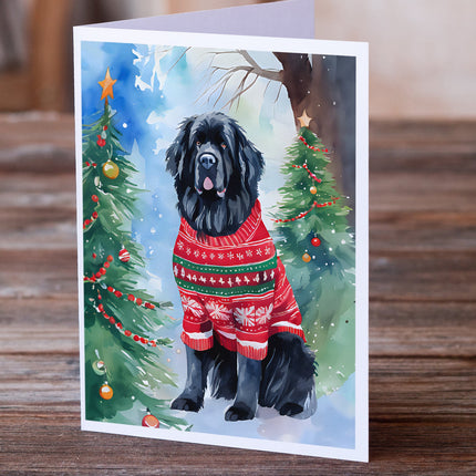 Newfoundland Christmas Greeting Cards Pack of 8-1