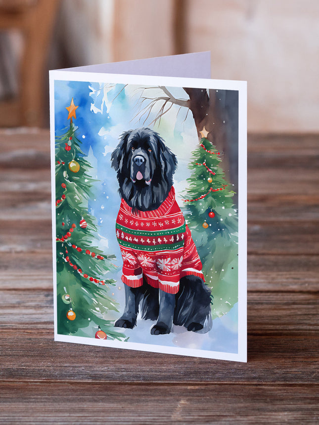 Newfoundland Christmas Greeting Cards Pack of 8-1