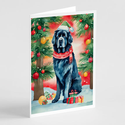 Newfoundland Christmas Greeting Cards Pack of 8-0