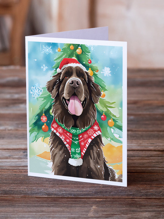 Newfoundland Christmas Greeting Cards Pack of 8-1