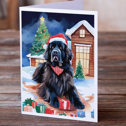 Newfoundland Christmas Greeting Cards Pack of 8-1