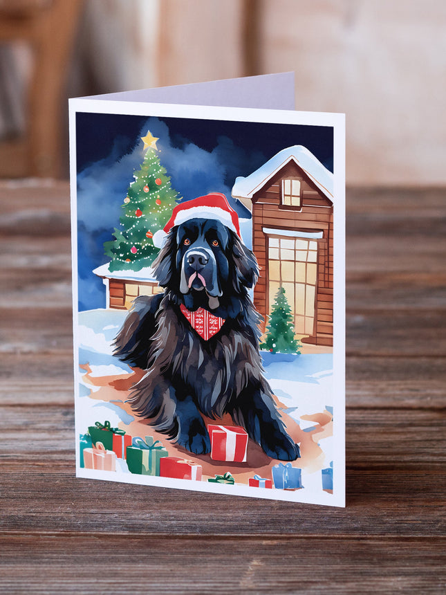 Newfoundland Christmas Greeting Cards Pack of 8-1