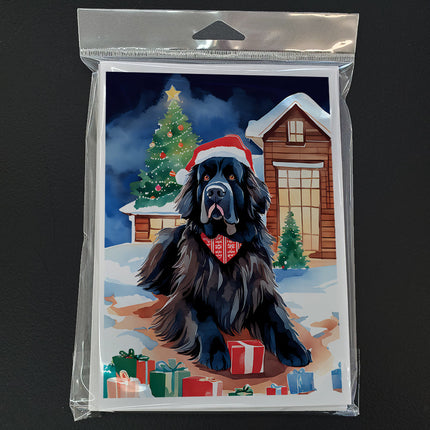 Newfoundland Christmas Greeting Cards Pack of 8-2