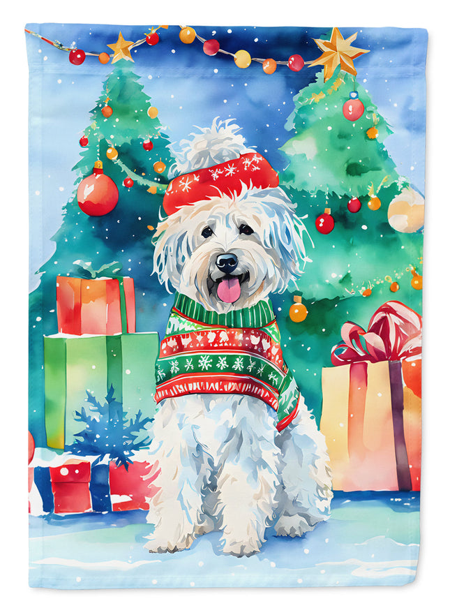 Puli Christmas Garden Flag-0