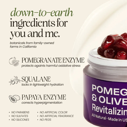 Pomegranate & Olive Squalane Cream