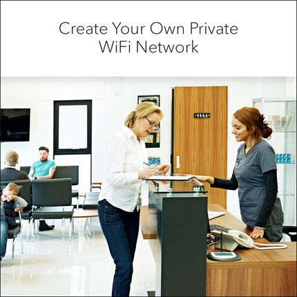 NETGEAR Wireless Access Point (WAX220) - WiFi 6 Dual-Band AX4200 Speed | 1 x 1G Ethernet PoE+ Port | Up to 256 Devices | 802.11ax | WPA3 Security | MU-MIMO | Power Adapter Not Included