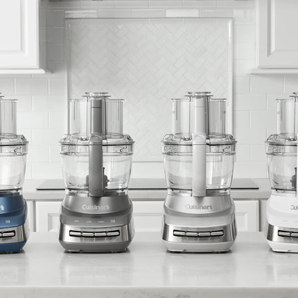 Cuisinart FP-110 Core Custom 10-Cup Multifunctional Food Processor, White and Stainless